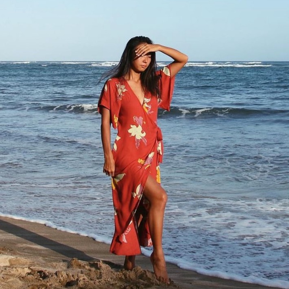 Gillia wrap dress